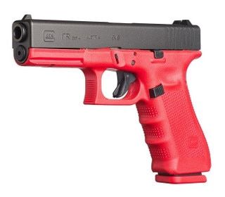 GLOCK Blue Label 17R Training Pistol - Resetting Trigger - Glock Night Sights